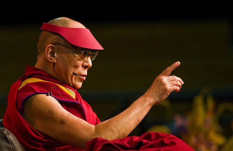 Dalai Lama forelæste under sit netop gennemførte besog i USA. 
