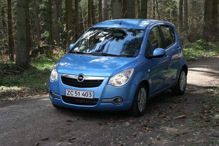 Opel Agila koster 118.500 kroner i biligste udgave. 