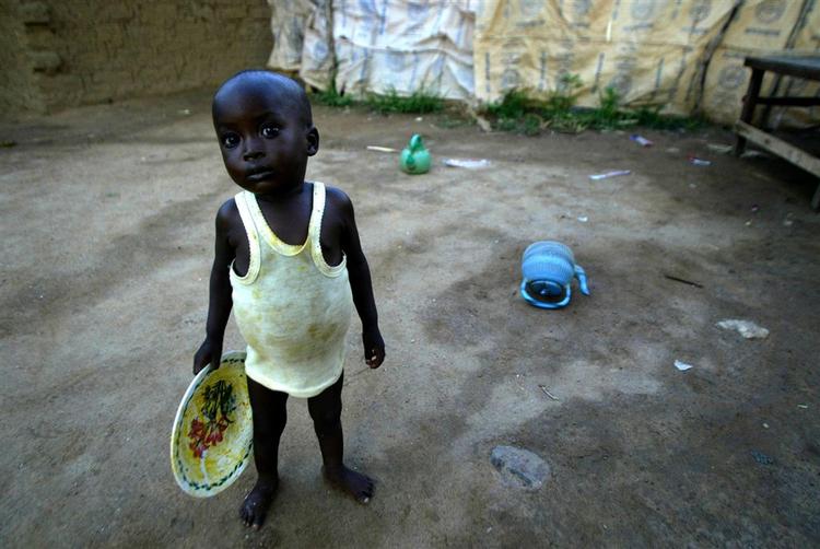 I en ny rapport advarer Unicef om, at klimaforandringerne gør fremtiden dyster for verdens fattige børn. ARKIVFOTO. 