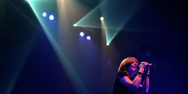 Portisheads tredje og længe ventede album er gennem- arbejdet og helstøbt og byder både på genkendelse og udfordring til trofaste fans. Her ses Beth Gibbons, da gruppen tidligere på måneden præsenterede de nye sange for publikum i København.  Foto: Jonathan Bjerg Møller 