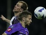 Martin Jørgensen og Fiorentina tabte semifinalen og er ude af Uefa-Cuppen. 