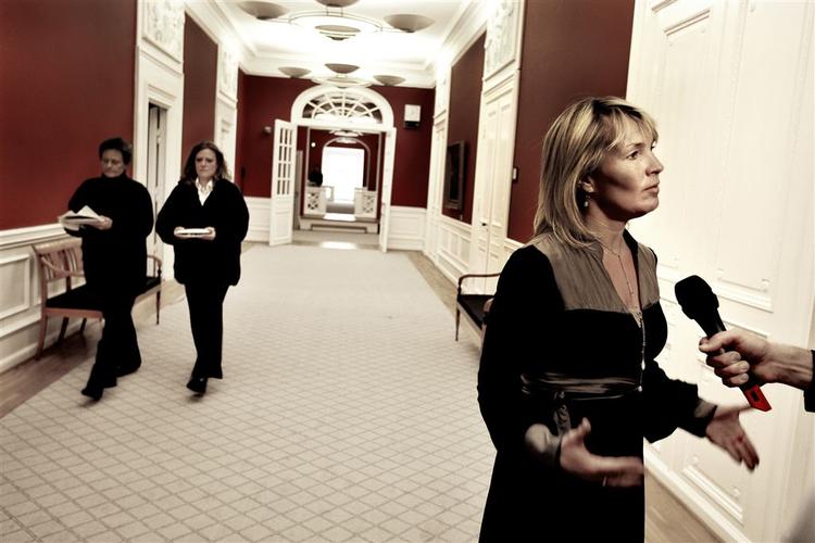 Justitsminister Lene Espersen (K) er for lang tid om at svare på spørgsmål i Folketinget, mener Dansk Folkeparti. Arkivfoto. 