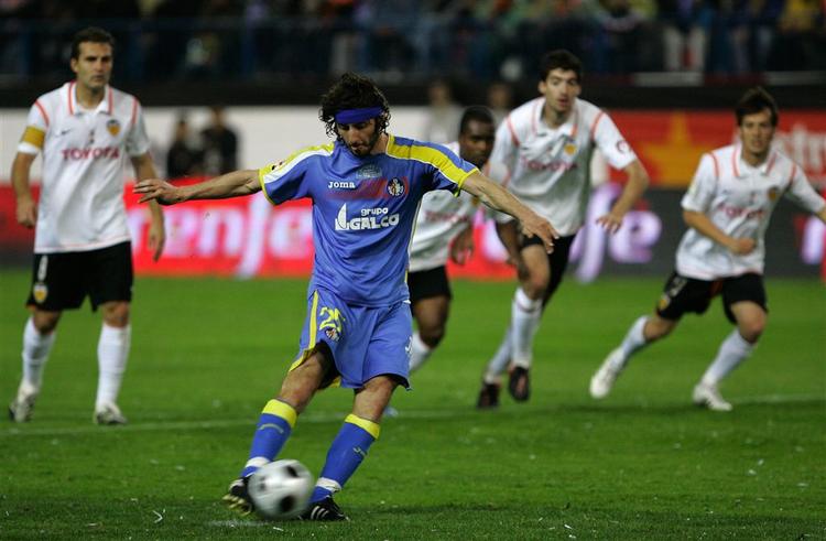 Esteban Granero scorede det sidste mål, da Getafe slog Almeria 4-2. Arkivfoto. 