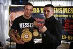 Mogens Palle siger, Mikkel Kessler møder Dimitri Sartison i en WBA VM-kamp. Det mener WBA ikke. 