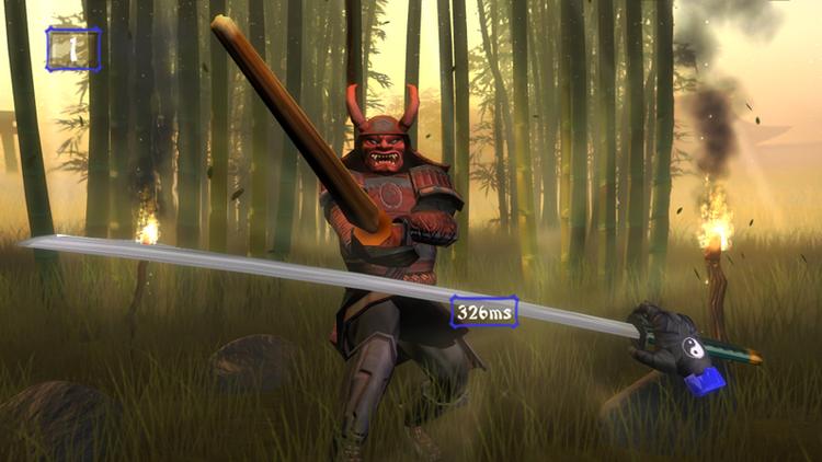 'Ninja Reflex' er lutter variationer over seks småspil gentaget i en uendelighed og forsøgt krydret med østlig mystik og kursus i meditation. 