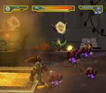 I 'Ratchet &amp; Clank'-serien er Ratchet et ulvelignende væsen med mekanikersnilde, mens Clank er en lille robot Ratchet bærer på ryggen og som løbende skifter både form og funktion. 