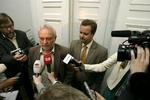 Henning Pedersen, formand i BUPL, afslører resultatet af pædagogernes afstemning. 61 procent siger nej, og det betyder strejker fra på mandag. 