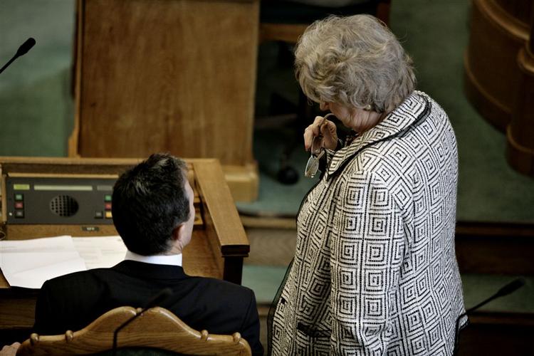 Birthe Rønn Hornbech (V) har holdt sin kronik tæt til kroppen, før den kom i Politiken. 
