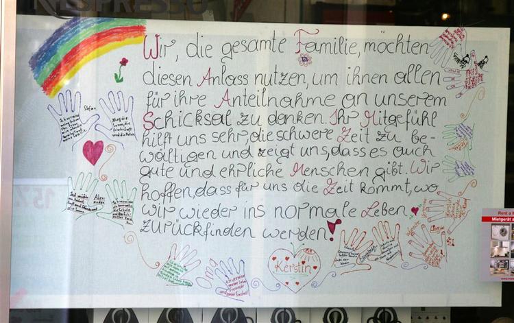 Her er den hilsen, som Elisabeth F., hendes børn og mor har skrevet til offentligheden. 
