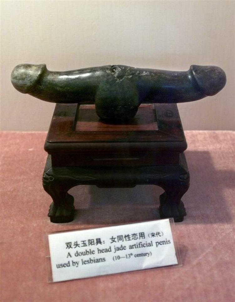 Islands Fallologiske Museum har også en sektion med skulpturer. Her er en skulptur fra et kinesisk sexmuseum. Arkivfoto. 