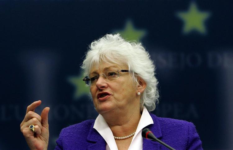 Mariann Fischer Boels reformplaner for EU's landbrug får drøje hug af Frankrigs præsident. Arkivfoto. 