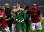 Edwin van der Sar var i Champions League-finalen for tredje gang. 