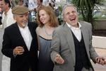 Dennis Hopper,  Shanyn Leigh og  Abel Ferrara. 