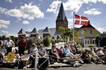 Prins Joachim og Marie Cavallier kunne ikke have valgt en bedre dag at blive gift. 