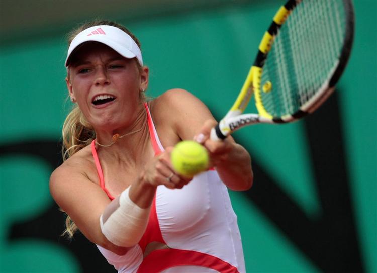 Caroline Wozniacki blev slået ud i første runde sidste år, i år er hun klar til anden runde. 