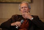 Skuespiller og instruktør Clint Eastwood på en pressekonference på årets Cannes Festival. Arkivfoto. 