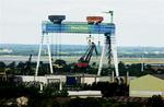 The Lindø Yard on the island of Funen. There are fears of a closure. Archive photo. 