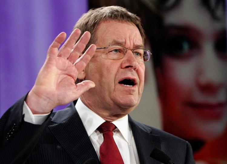 Tidligere statsminister Poul Nyrup rasmussen trækker sig fra Europaparlamentet. Arkivfoto. 