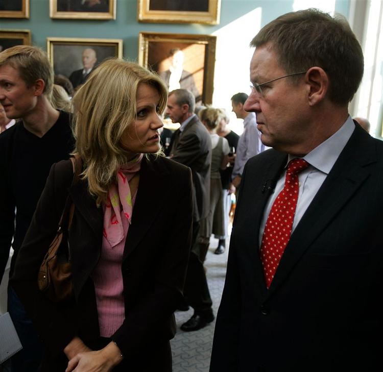 Socialdemokraternes formand, Helle Thorning-Schmidt, og Poul Nyrup Rasmussen. Arkivfoto. 