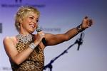 Den amerikanske skuespiller Sharon Stone har lagt sig ud med kineserne. Arkivfoto. 