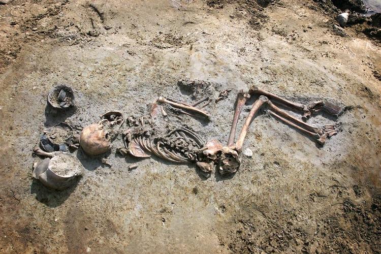 Dna fra jernaldermennesker viser stor genetisk variation. Arkivfoto. 