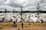 Europa kan ikke byde alle flygtninge velkommen, mener Frankrig. - Arkivfoto fra flygtningelejr i Kenya. 
