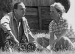Ingmar Bergman i selskab med Liv Ullman på foto fra 1977. Bergman døde 30. juli 2007. 