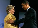 Hillary Clintons chancer for at blive præsident er forduftet. Nu overvejer hun at tilbyde sig selv til stillingen som Barack Obamas vicepræsidentkandidat. Arkivfoto. 