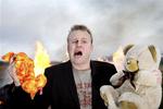 »Det er min »torch«, det er min flamme. Det er til stadighed at kunne udstille noget af hykleriet«, siger Jan Gintberg, der tilhører første generation af stand-up-komikere i Danmark, i en ny afhandling (arkivfoto) 