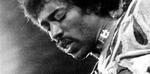 Jimi Hendrix i koncert i 1970 på Isle of Wight i England. 