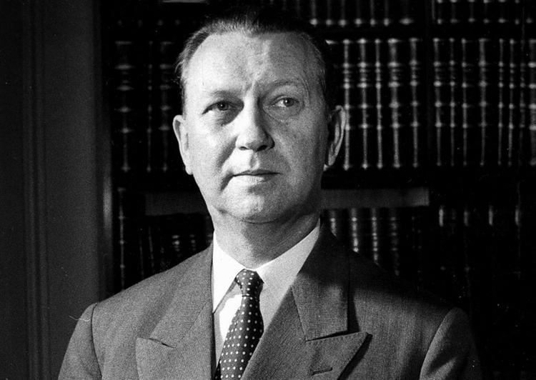 Statsminister H.C. Hansen. 