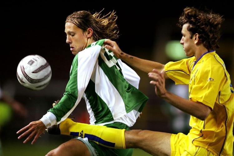 Svenske Björn Runström (tv.) 