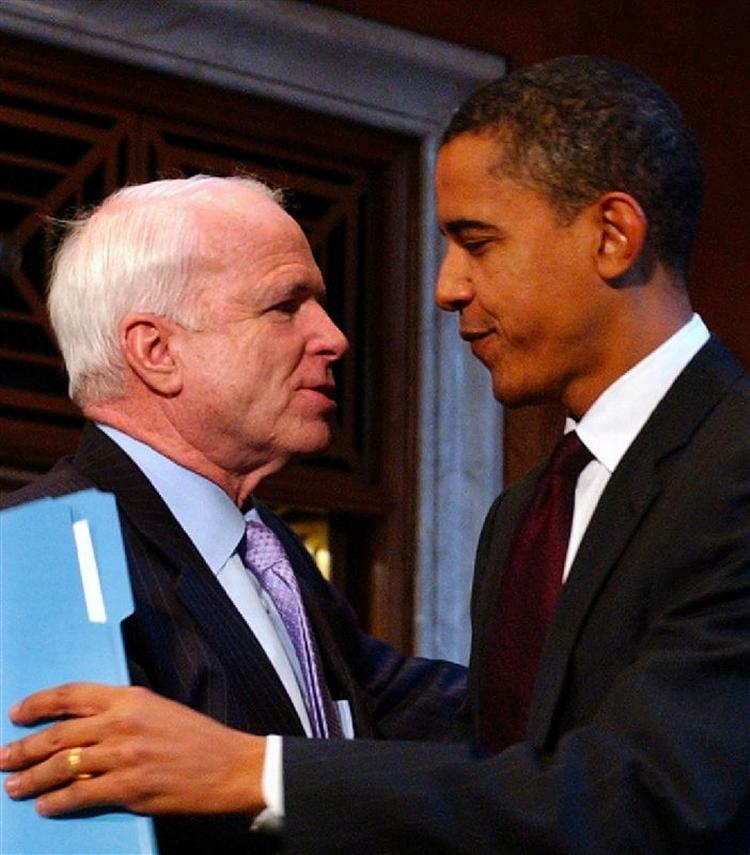 John McCain og Barack Obama er vidt forskellige - personlige og politisk. 