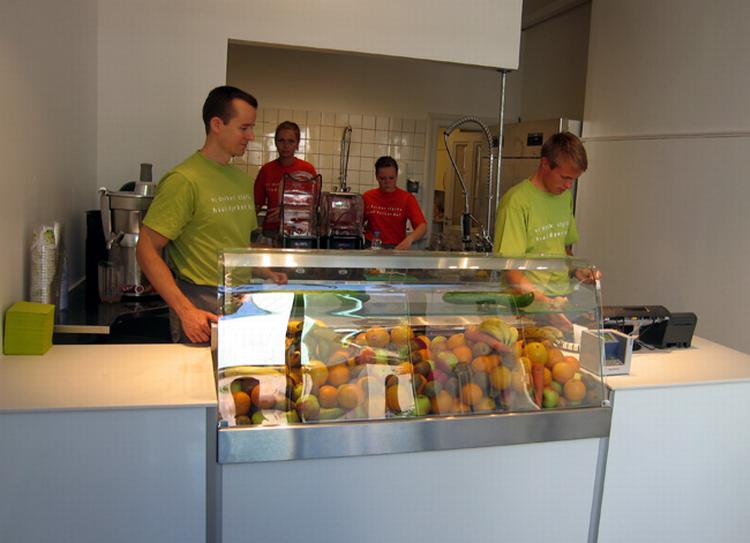 Indehaver af Seed Juice Henning Rosted opfordrer med sit sortiment københavnerne til at leve sundere. 