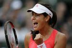 Ana Ivanovic slog blandt andet Caroline Wozniacki ud på sin vej til finalen i French Open. 