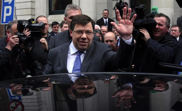 Den irske premierminister Brian Cowen har markant skiftet retorik omkring afstemningen om EU-traktaten. Arkivfoto. 