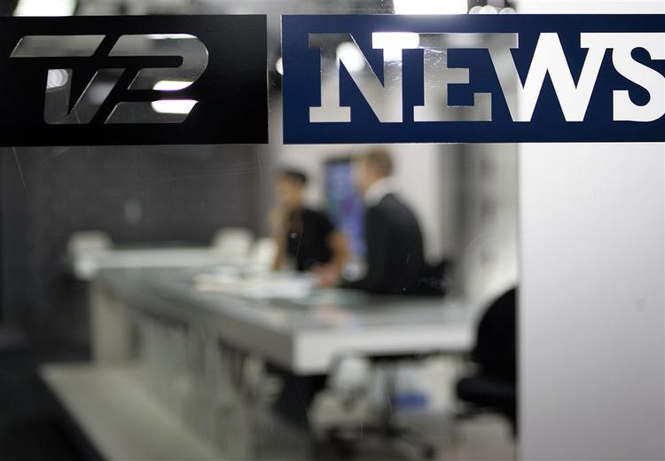 NEWS er et af TV 2's nyeste tiltag. Nu er kanalen i dyb krise og må låne penge af staten. Arkivfoto. 