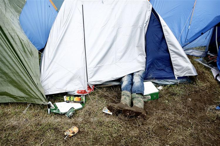 En festival i telt kan både være en fornøjelse og en forbandelse. 