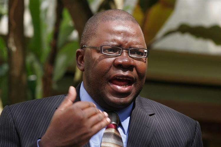 Tendai Biti er nummer to i oppositionspartiet MDC. I dag blev han anholdt af civilklædte betjente. 