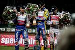 »Det her er den bedste stemning ved et speedway løb nogensinde, og jeg er meget glad«, sagde Nicki Pedersen om arrangementet i Parken. 