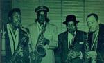 De fire tenorsaxofonister, Eddie 'Lockjaw' Davis,  Buddy Tate, Coleman Hawkins og Arnett Cobb, har sat hinanden stævne på fornøjeligt album. 