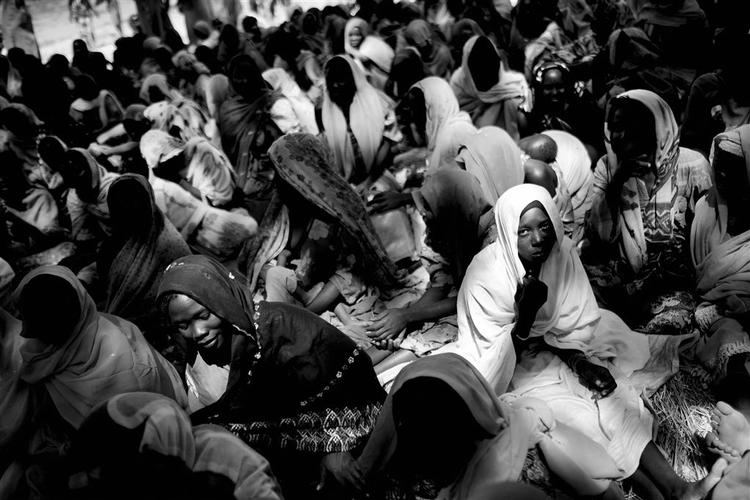 Op mod en halv million flygtninge er drevet på flugt af oprørere i Tchad og Sudan. 