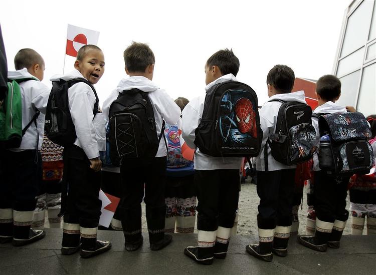 Grønlandske unge er glade for skolen, viser WHO-undersøgelse. Arkivfoto. 
