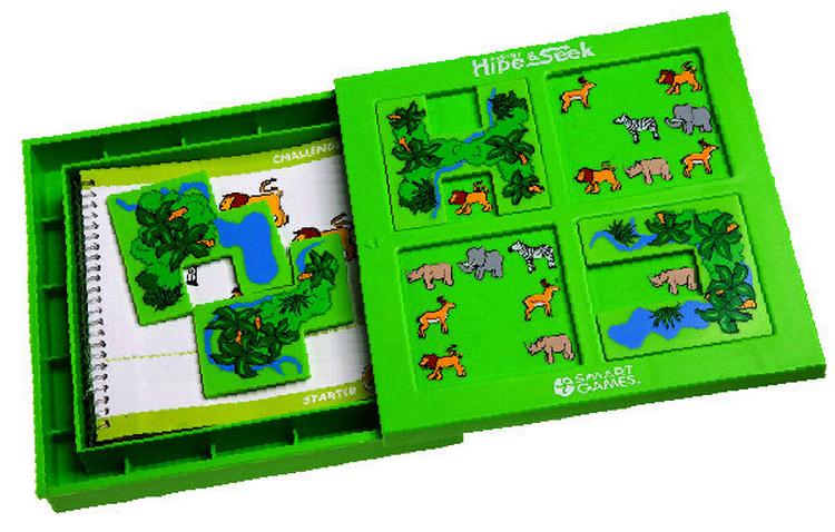 Et af de mere elegant mobile sommerspil er puslespillet 'Hide &amp; Seek: Safari', der stiller hjernevridende opgaver til såvel voksne som børn. 