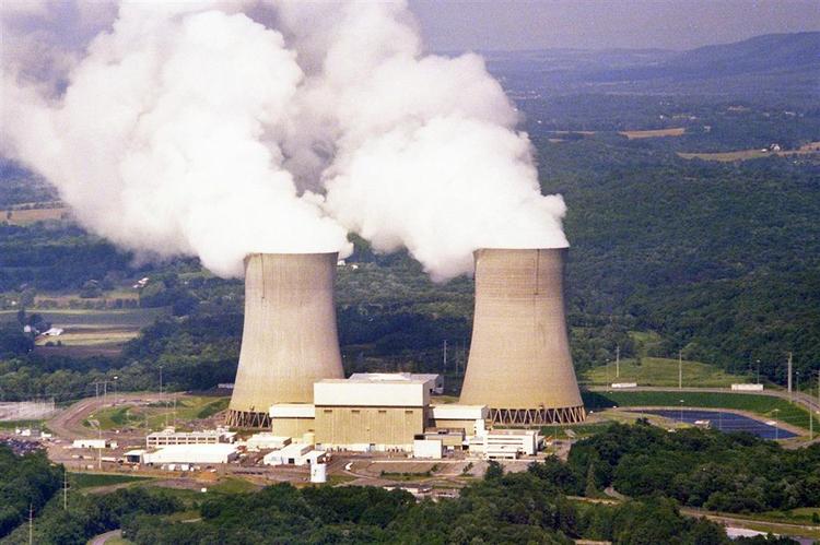 Atomkraftanlæg i Pennsylvania, USA. Arkivfoto. 