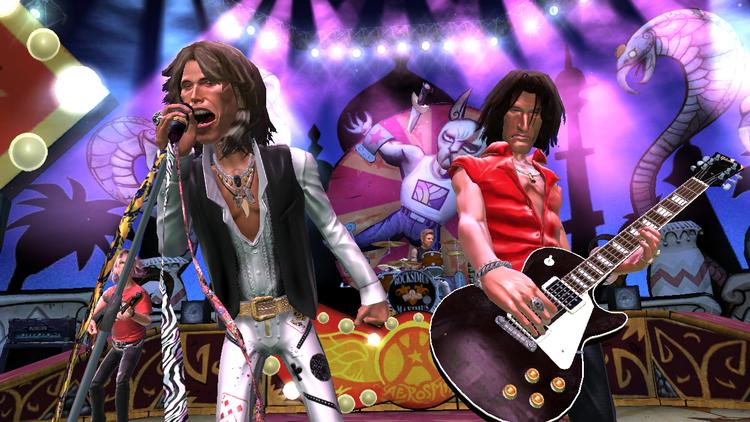 Ganske vist gæster amerikanske Aerosmith ikke Grøn Koncert, men gæsterne kan selv spille deres numre i spillet 'Guitar Hero: Aerosmith' ved koncerterne, da Grøn Koncert nu satser på spil og eSport. 