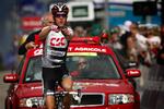 Chris Anker Sørensen kom først over stregen på bjergetapen af Dauphiné Libéré. 