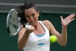 Jelena Jankovic brugte 11 minutter mere end Caroline Wozniacki på at vinde sin kamp i anden runde. 