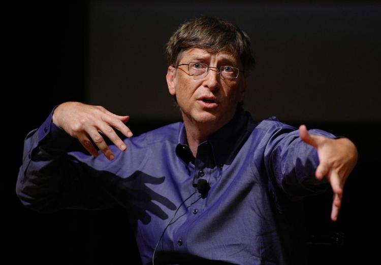Bill Gates' sidste optræden på den Unplugged-tour, som markerede hans afsked med livsværket Microsoft. 
