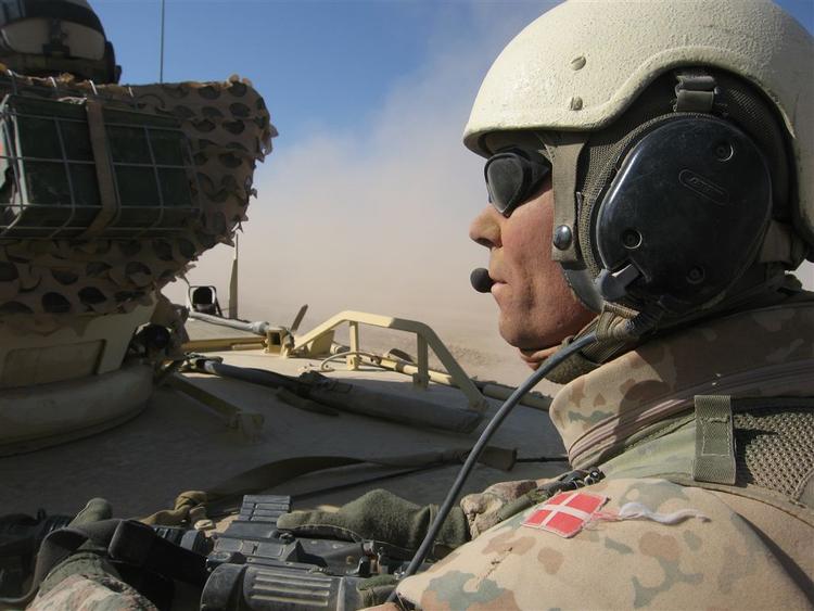 Tre danske kampvogne røg i baghold i Helmand. Ingen soldater kom til skade. Arkivfoto. 